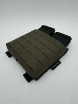 Double 5.56 MOLLE Placard in Coyote Brown, alternate view 6