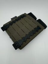 Double 5.56 MOLLE Placard in Ranger Green, alternate view 7