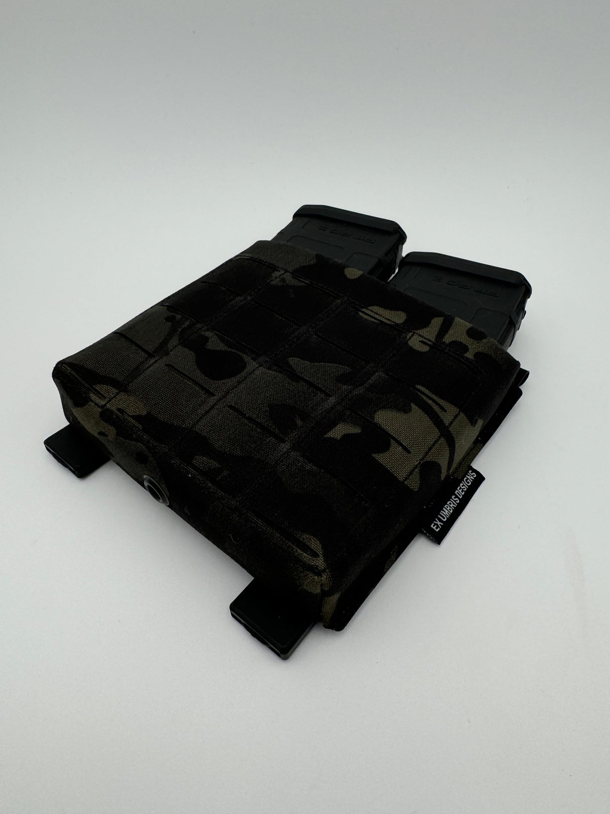 Double 5.56 MOLLE Placard in Desert Tiger Stripe, alternate view 9