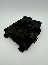 Double 5.56 MOLLE Placard in Desert Tiger Stripe, alternate view 9