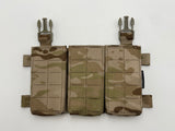 Ex Umbris Designs AK Triple Magazine Placard in Multicam Arid, alternate view 5