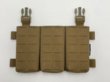 Ex Umbris Designs AK Triple Magazine Placard in Coyote Brown, alternate view 6