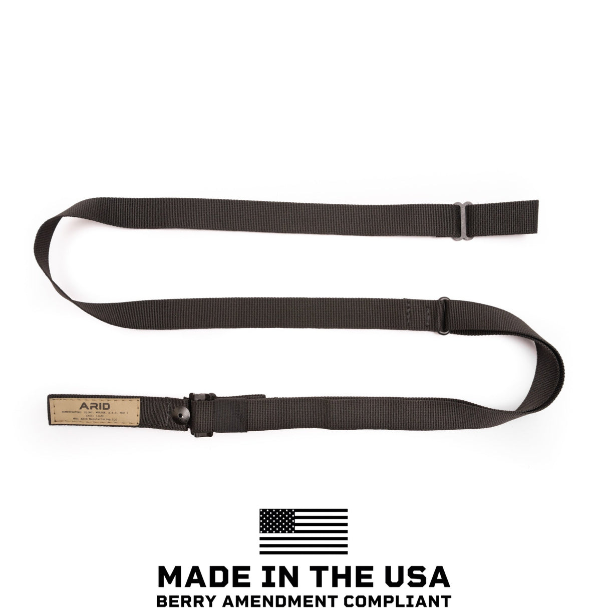 A.R.S. Mod 1 Minimalist Sling in Black, alternate view 4
