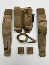 Modular Double Pistol Mag Pouch in Wolf Grey, alternate view 8