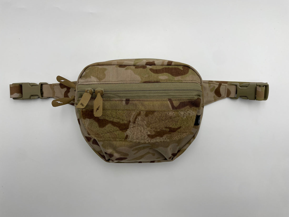 Multifunctional Fanny Pack (Various Colors and Patterns) in Multicam Black, alternate view 5