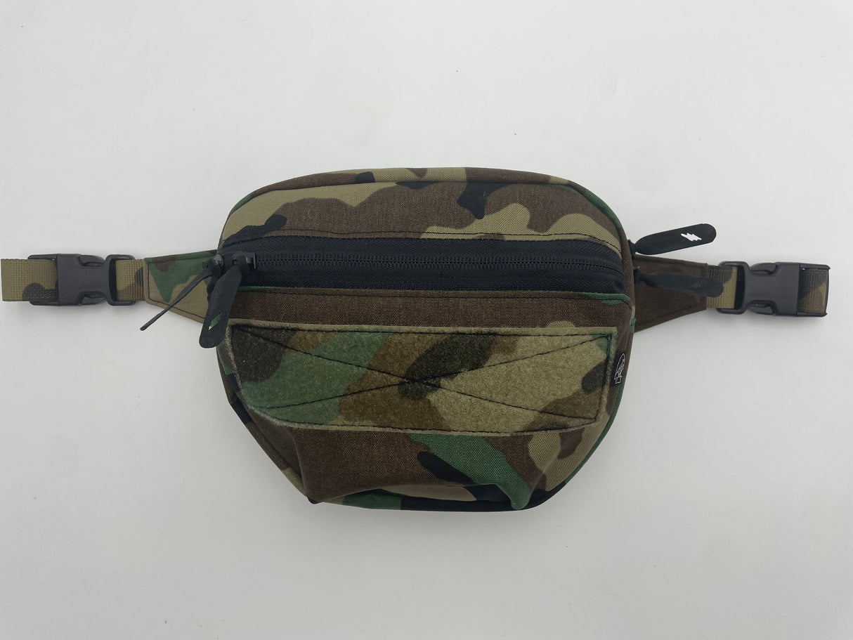Multifunctional Fanny Pack (Various Colors and Patterns) in Splatter, alternate view 11