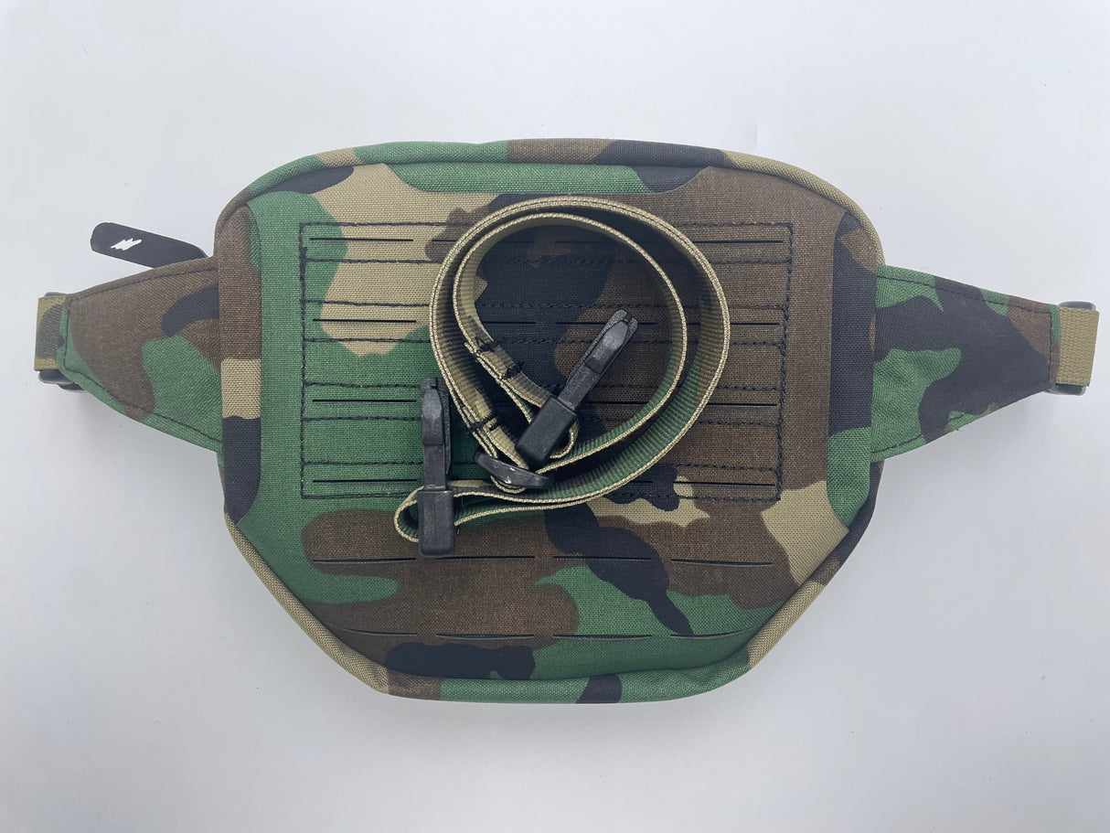 Multifunctional Fanny Pack (Various Colors and Patterns) in Tiger Stripe, alternate view 12