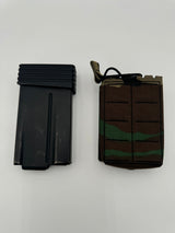 Single Stack Bolt Gun Magazine Pouch 10rd+: Read Description for Compatibility in Multicam Arid, alternate view 2