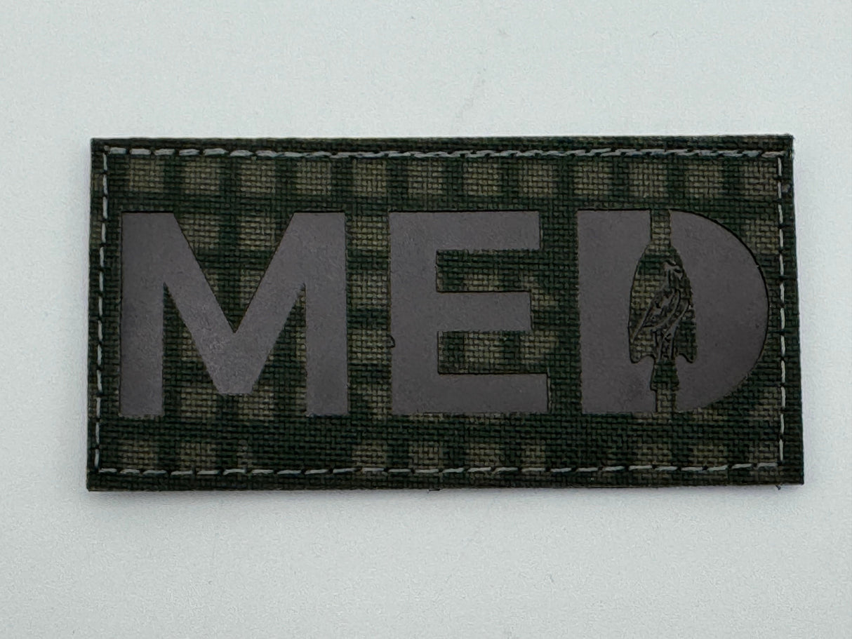 Laser Cut IR Med Designator Patch in Splatter, alternate view 12
