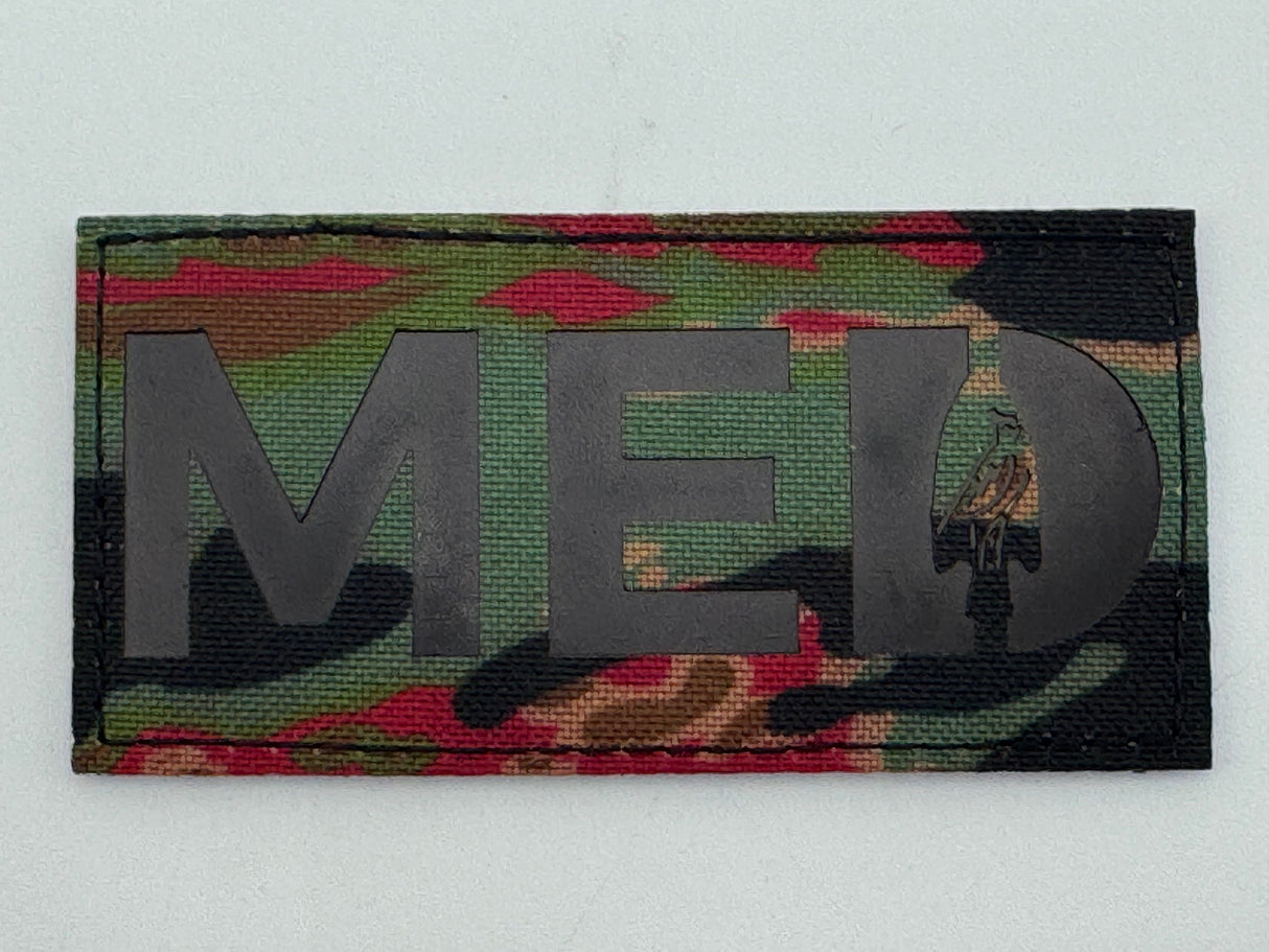 Laser Cut IR Med Designator Patch in Frogskin Arid, alternate view 9