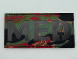 Laser Cut IR Med Designator Patch in Frogskin Arid, alternate view 9