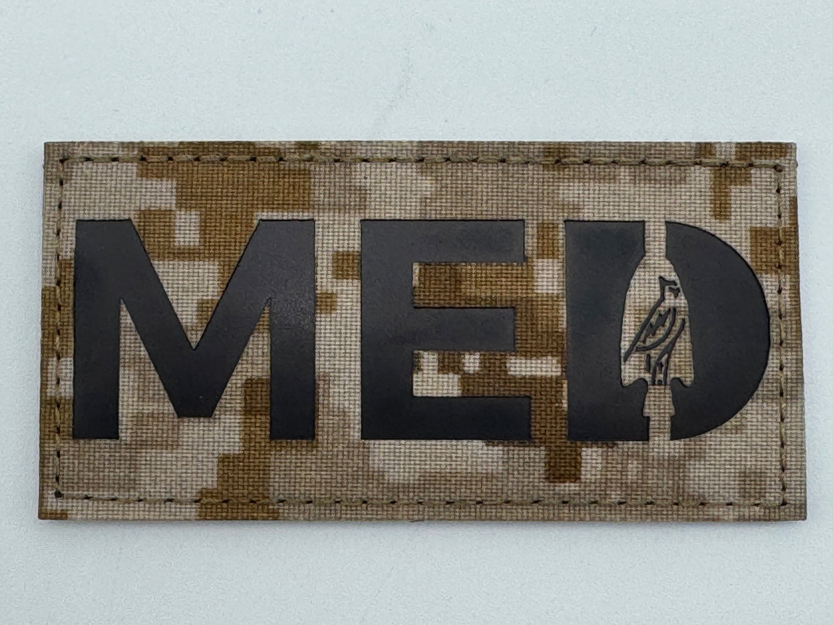 Laser Cut IR Med Designator Patch in M81, alternate view 4