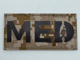 Laser Cut IR Med Designator Patch in M81, alternate view 4