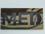 Laser Cut IR Med Designator Patch in Multicam Arid, alternate view 2