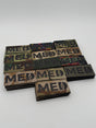 Laser Cut IR Med Designator Patch in Multicam