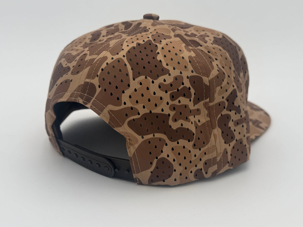 Blackhawk Laser Cut Active Hat in Blue Old School Camo, alternate view 5