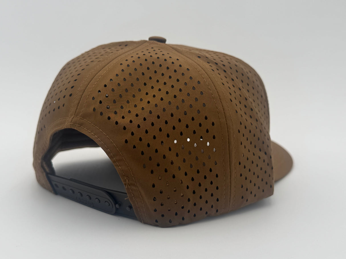 Blackhawk Laser Cut Active Hat in Gray/Yellow, alternate view 4