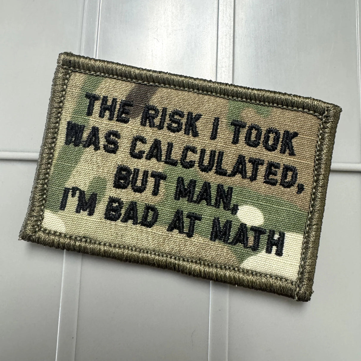 As Seen on Socials - The Risk I Took Was Calculated, But Man, I'm Bad At Math - 2x3 - Multiple Variants, alternate view 5
