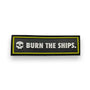 Burn the Ships Mid Patch – Black Volt — alternate view 2