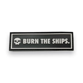 Burn the Ships Mid Patch – Black White