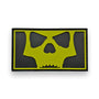 Icon Skull Full Patch – Black Volt — alternate view 3