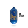 "Diamond Series" Savage Skull Air Tank 80ci (Bottle Only) – Blue / Gold — alternate view 2