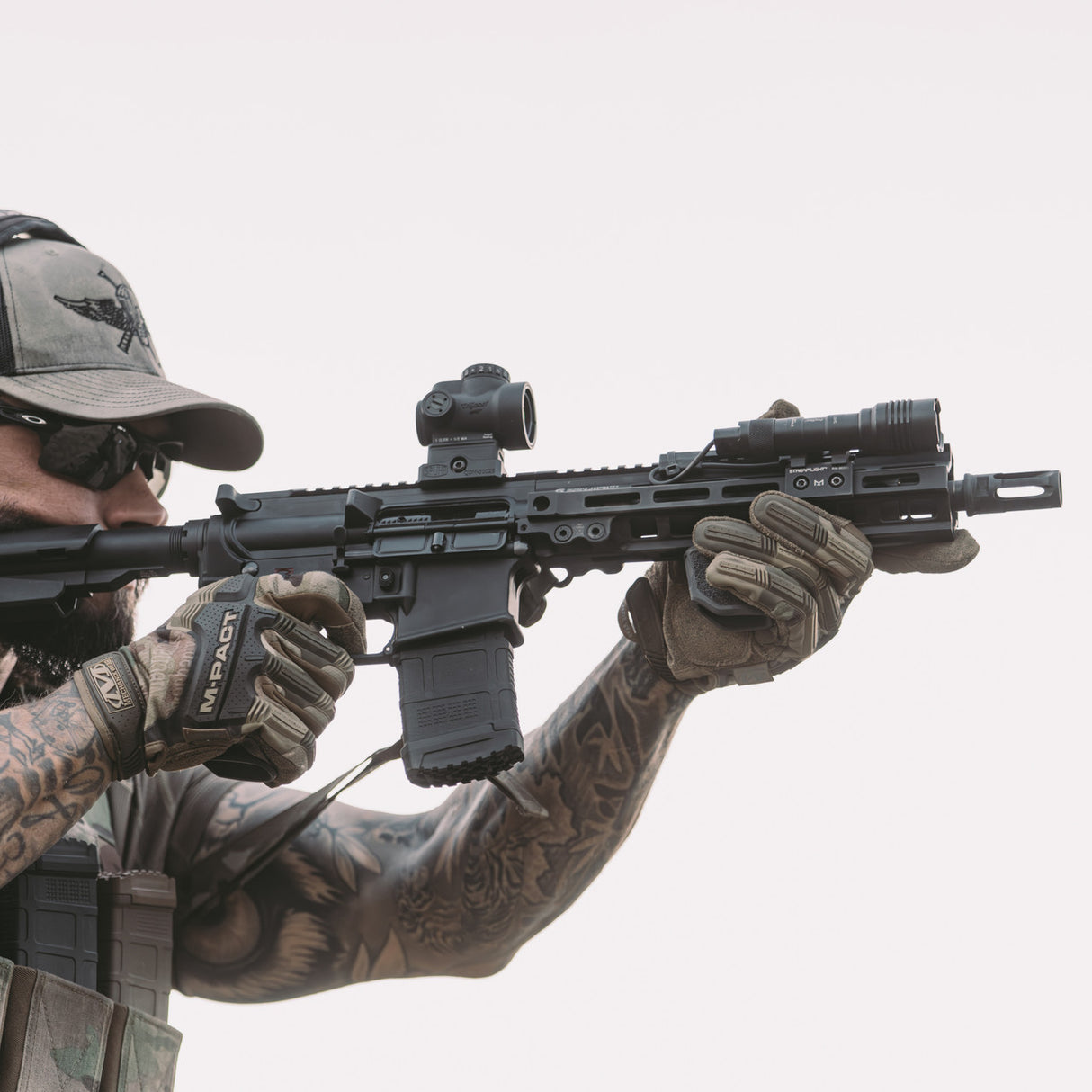 DFCO Dos Boot™ 3-pack +2rnd Baseplate for Magpul PMAG GEN M3 (10/20/30/40) – Black / Coyote