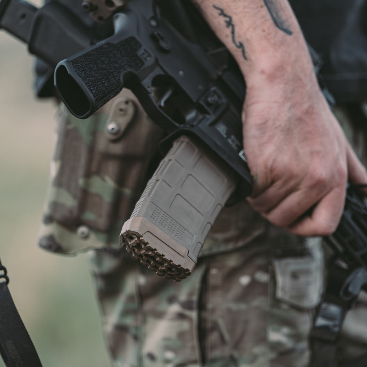 DFCO Dos Boot™ 3-pack +2rnd Baseplate for Magpul PMAG GEN M3 (10/20/30/40) – Black / Coyote