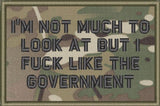 I'm Not Much to Look At But I Fuck Like The Government - 2x3 Patch in MultiCam, alternate view 6