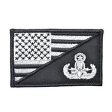 EOD MASTER Explosive Ordnance Disposal USA Flag - 2.25x3.5 Patch in MultiCam, alternate view 5