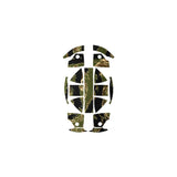 Ranger Wrap Kevy Hard Hat Skins in Black Multicam, alternate view 5