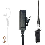 Mikrofon- und Ohrhörer-Funkgeräte-Kit – Schnellverschluss (Hirose) Motorola: APX (Apex)-Serie, XPR-Serie, SRX2200 und mehr