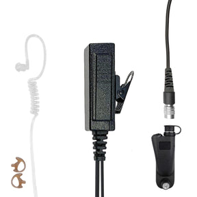 Mikrofon- und Ohrhörer-Funkgeräte-Kit – Schnellverschluss (Hirose) Motorola: APX (Apex)-Serie, XPR-Serie, SRX2200 und mehr