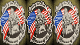 Land of the Free Because of the Brave - 3.75 inch PVC Patch, alternate view 6