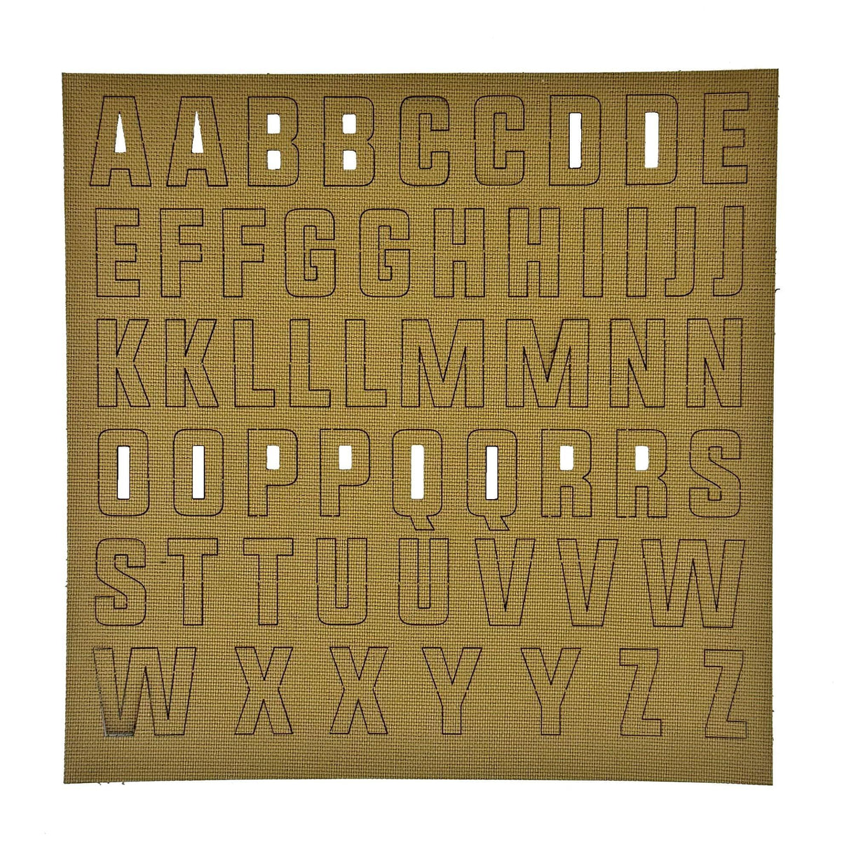Tactical Gear Junkie CORDURA Alphabet Letter Patch Pack in Red CORDURA®, alternate view 10