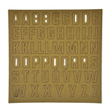 Tactical Gear Junkie CORDURA Alphabet Letter Patch Pack in Red CORDURA®, alternate view 10