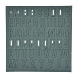Tactical Gear Junkie CORDURA Alphabet Letter Patch Pack in Gray, alternate view 12