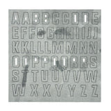 Tactical Gear Junkie CORDURA Alphabet Letter Patch Pack in Wolf Gray CORDURA®, alternate view 11
