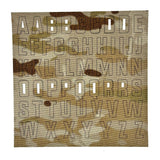 Tactical Gear Junkie CORDURA Alphabet Letter Patch Pack in MultiCam Alpine CORDURA®, alternate view 7