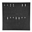 Tactical Gear Junkie CORDURA Alphabet Letter Patch Pack in Black CORDURA®