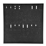 Tactical Gear Junkie CORDURA Alphabet Letter Patch Pack in Black CORDURA®