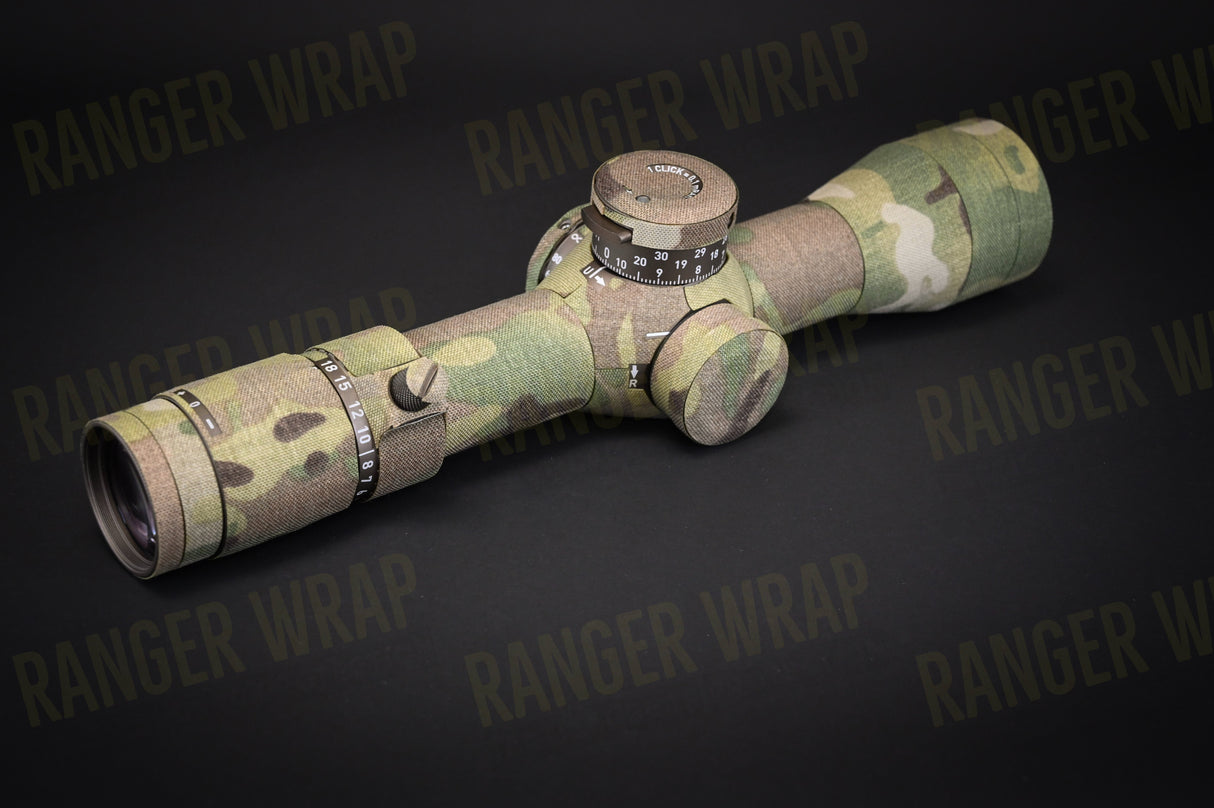 Leupold Mark 5HD 3.6-18x44 - Optic Wrap in Cordura Fabric in Desert Tiger Stripe, alternate view 3