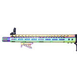 Ultra Lightweight M-LOK Handguard – 7" & 15" Matte Rainbow PVD (Monolithic Rail) — alternate view 3