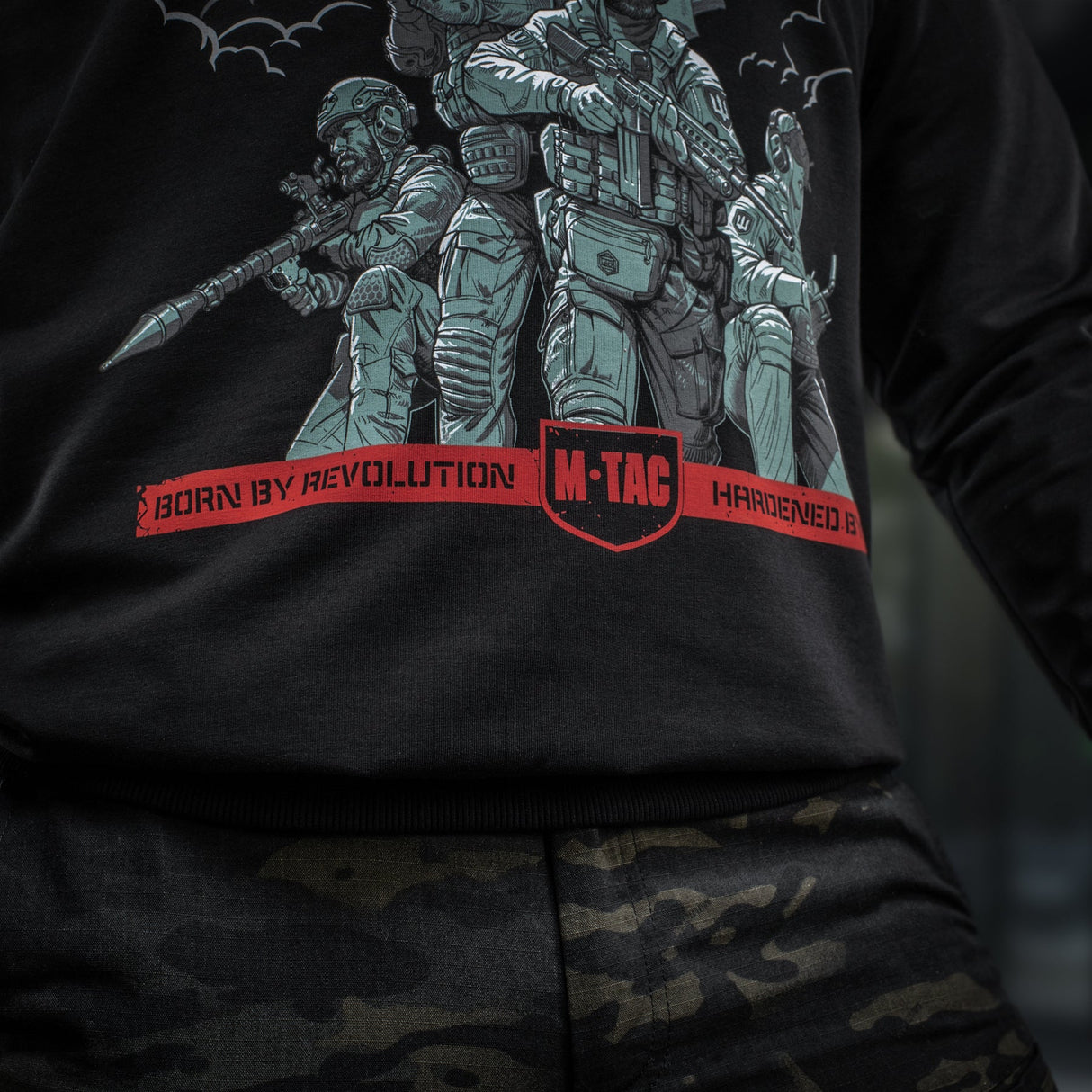 M-Tac Hoodie Freedom in Black, alternate view 21