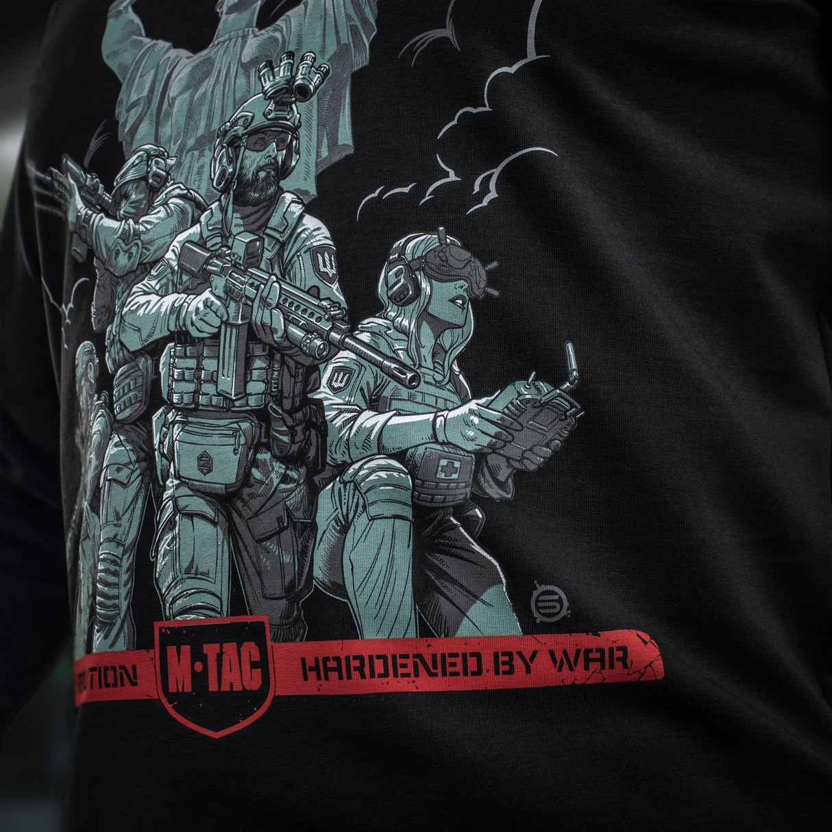 M-Tac Hoodie Freedom in Black, alternate view 23