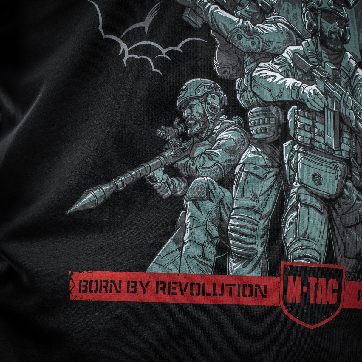 M-Tac Hoodie Freedom in Black, alternate view 25