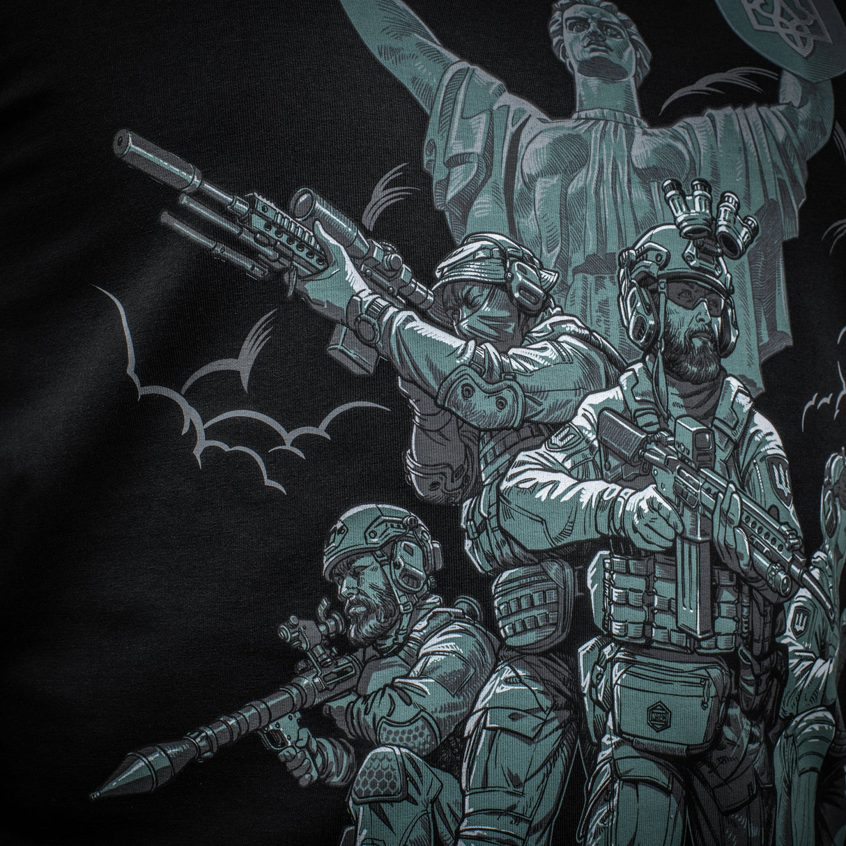 M-Tac Hoodie Freedom in Black, alternate view 26