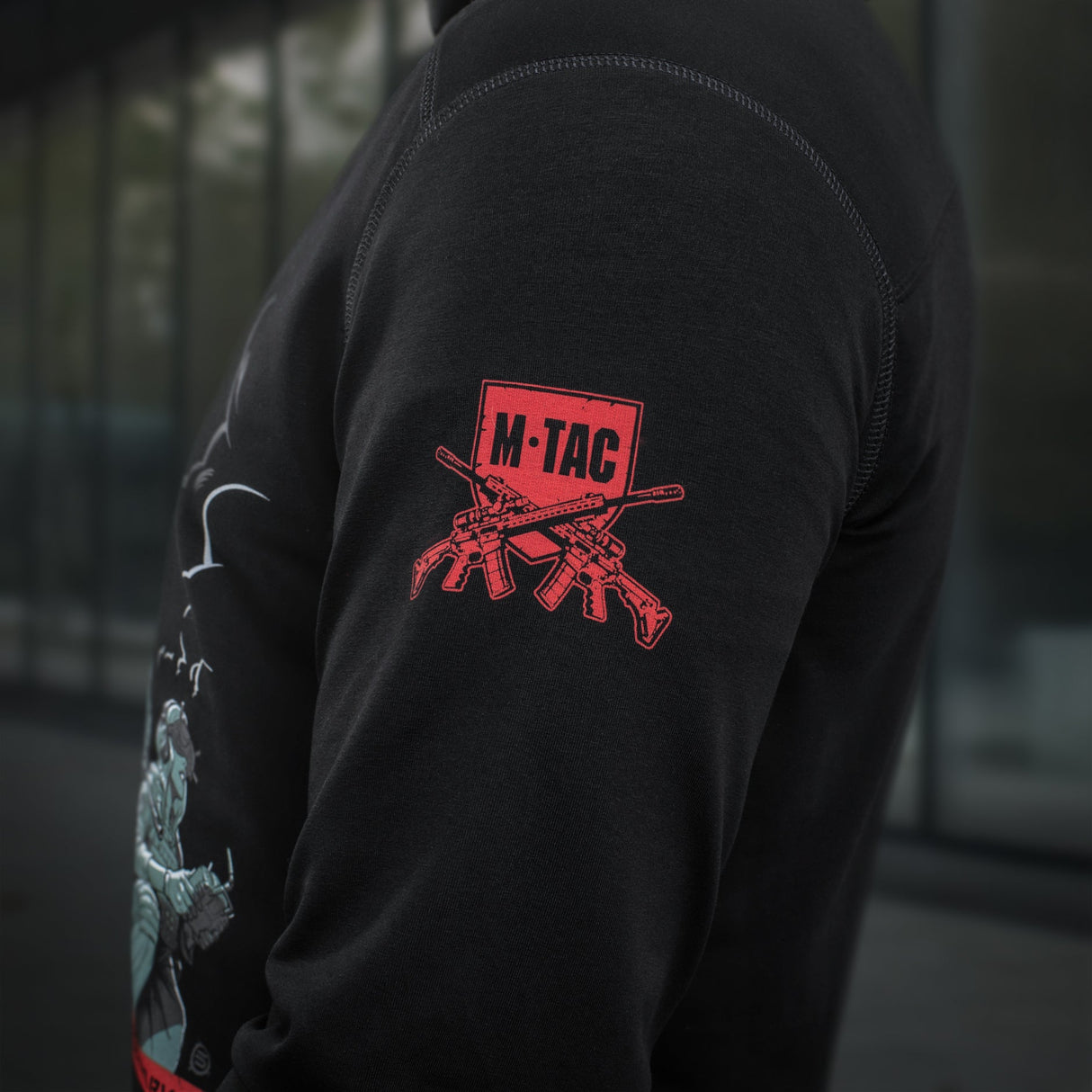 M-Tac Hoodie Freedom in Black, alternate view 16