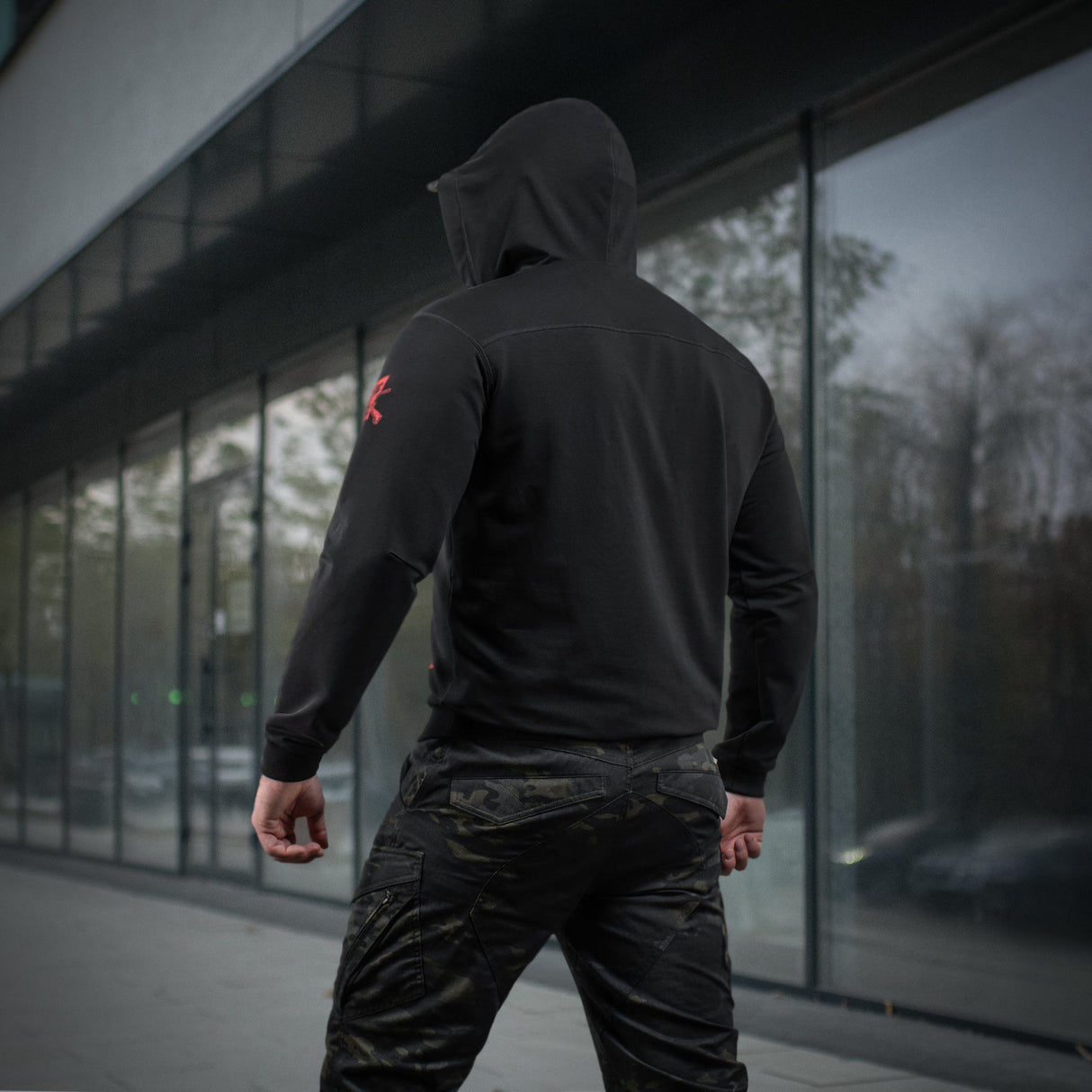 M-Tac Hoodie Freedom in Black, alternate view 17