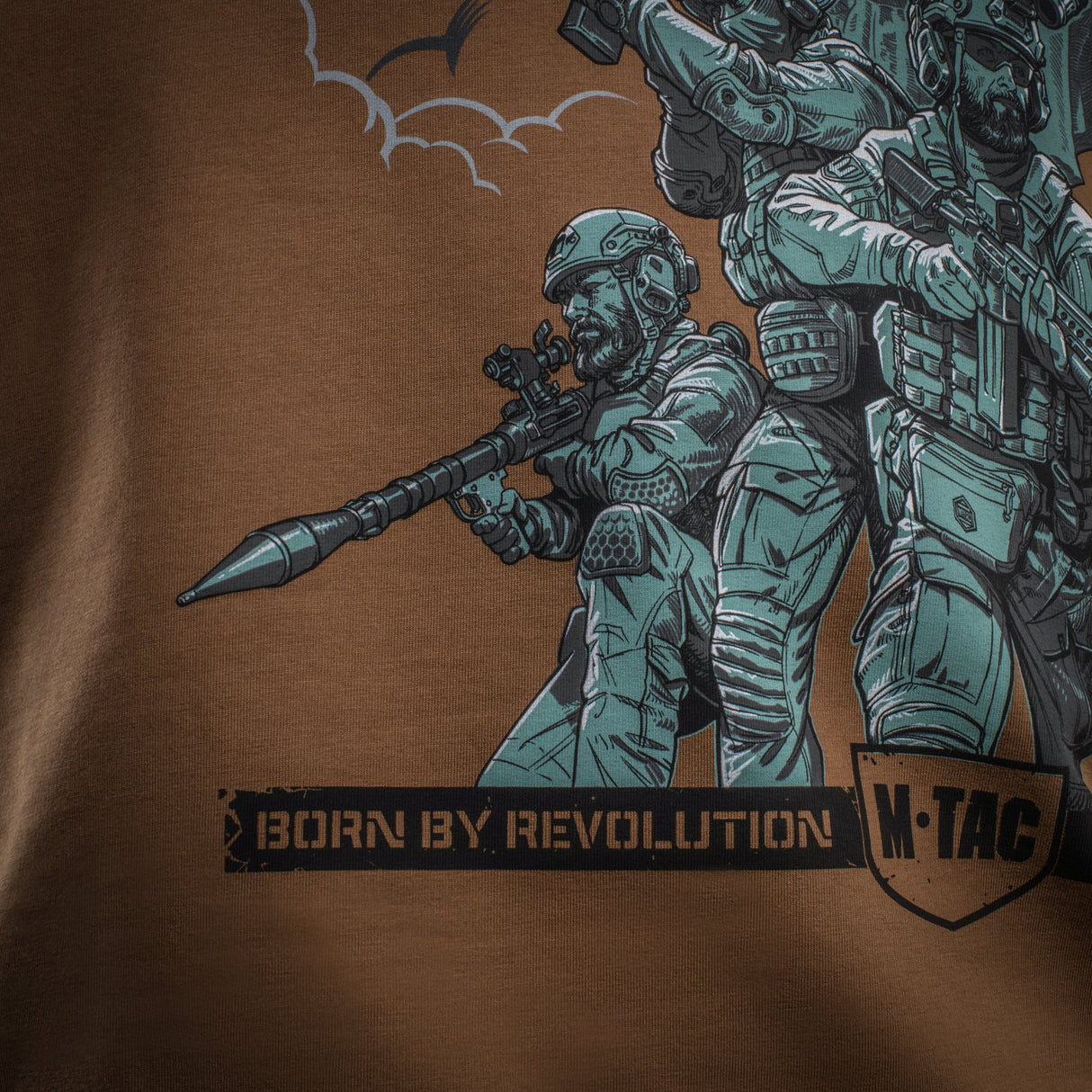 M-Tac Hoodie Freedom in Coyote Brown, alternate view 34